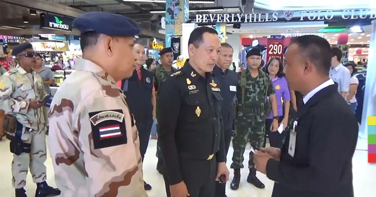 จนท.ตรัง ลุยตรวจห้างสรรพสินค้า ป้องกันการก่อความไม่สงบช่วงปีใหม่