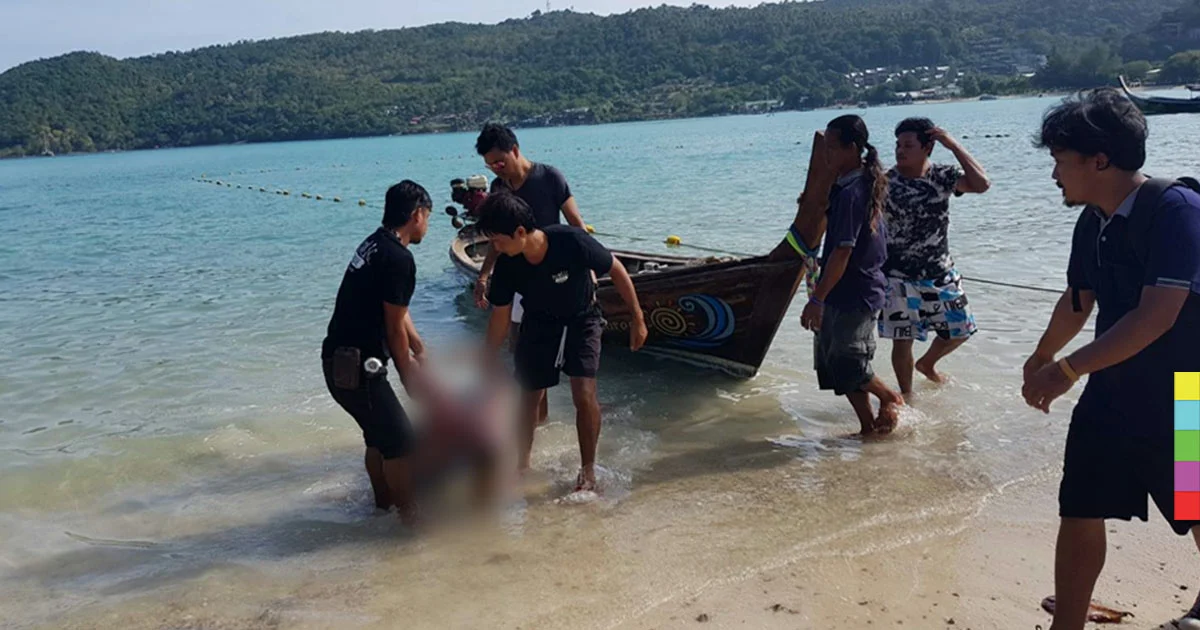 พบศพ นทท.สาวชาวต่างชาติ ลอยทะเลที่เกาะพีพี