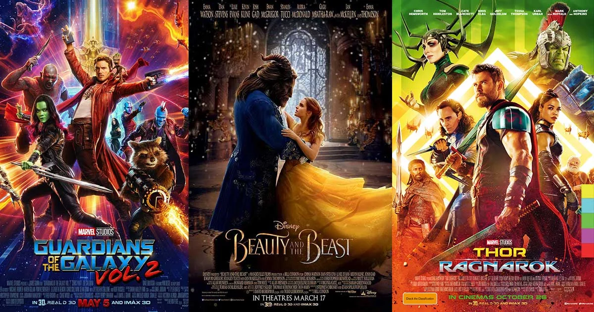 “ดิสนีย์” คว้าแชมป์ ค่ายหนังทำเงินมากที่สุด Box Office 2017