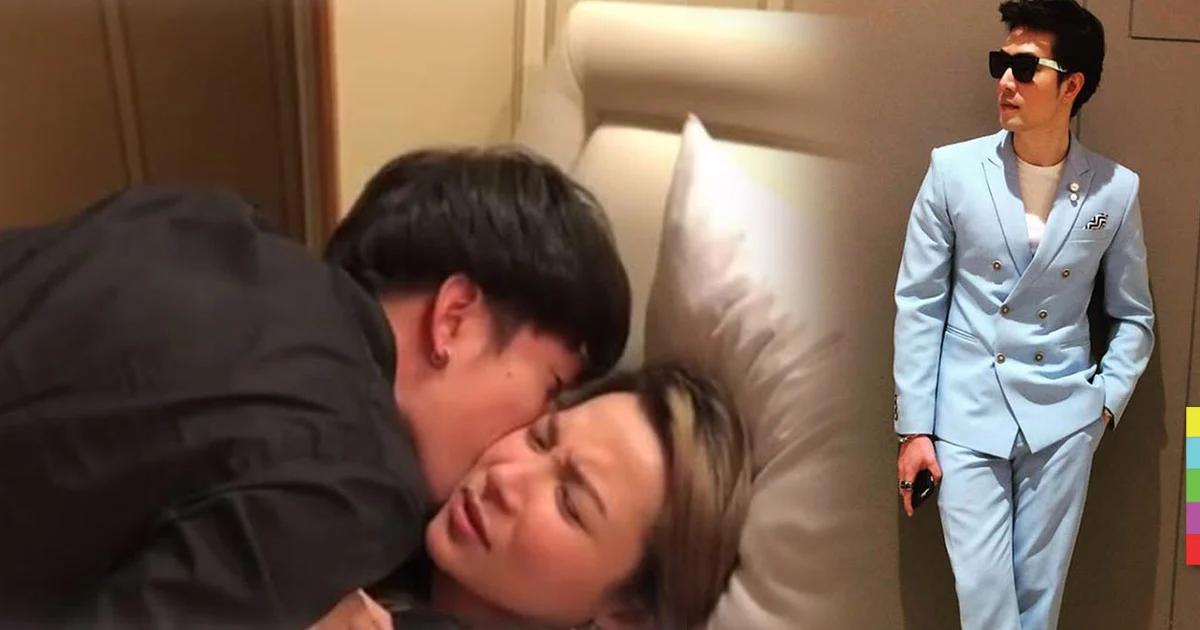 ซัน รับชอบอวดแฟน ขอโทษหากคลิปจูบต้นหอม ไม่เหมาะสม  
