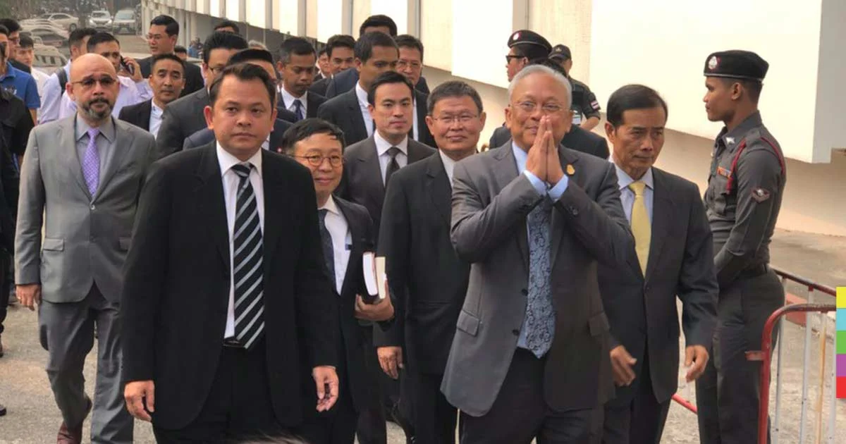 ‘สุเทพ’ นำทัพแกนนำ กปปส. ฟังคำสั่งฟ้องข้อหา ‘กบฏ’