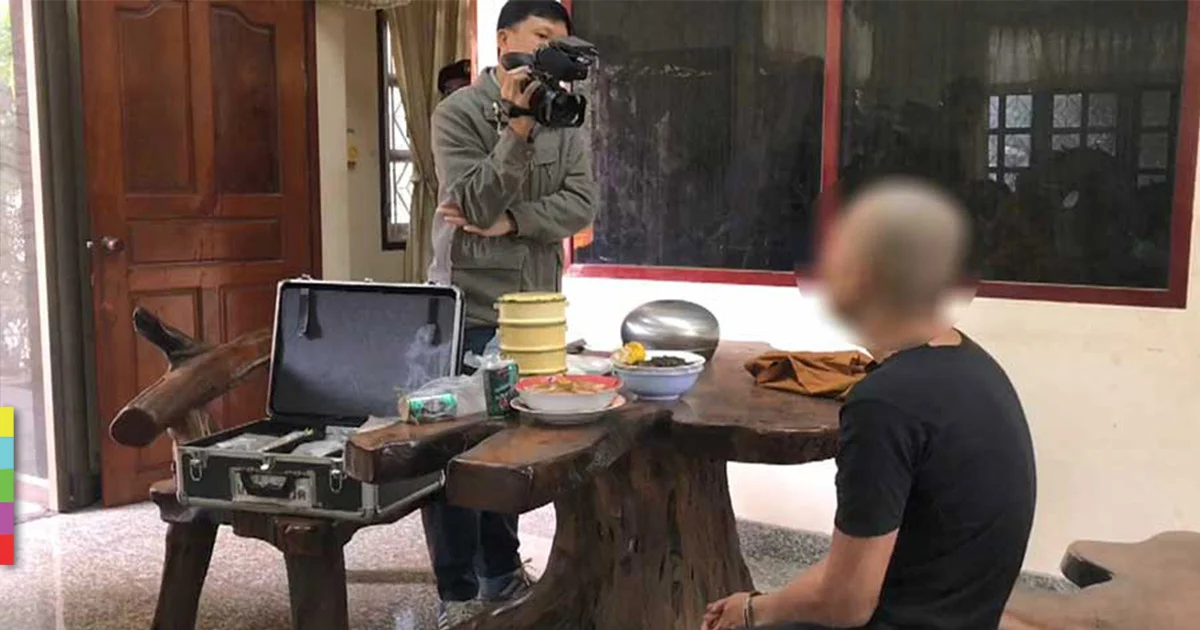 เณรฉุน ถูกเพื่อนร่วมกุฏิต่อว่า คว้ามีดเเทง เจ็บสาหัส