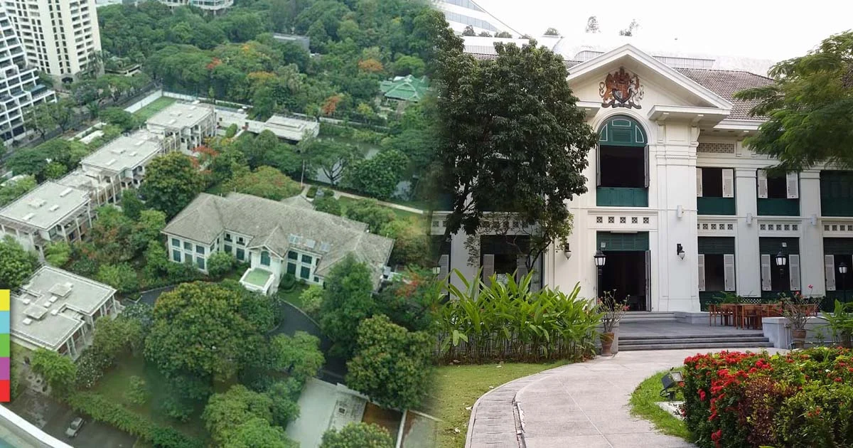 ขายสถานทูตอังกฤษในไทย ร่วม 2 หมื่นล้าน เผยที่ดินเก่ายุคสร้างอาณานิคม