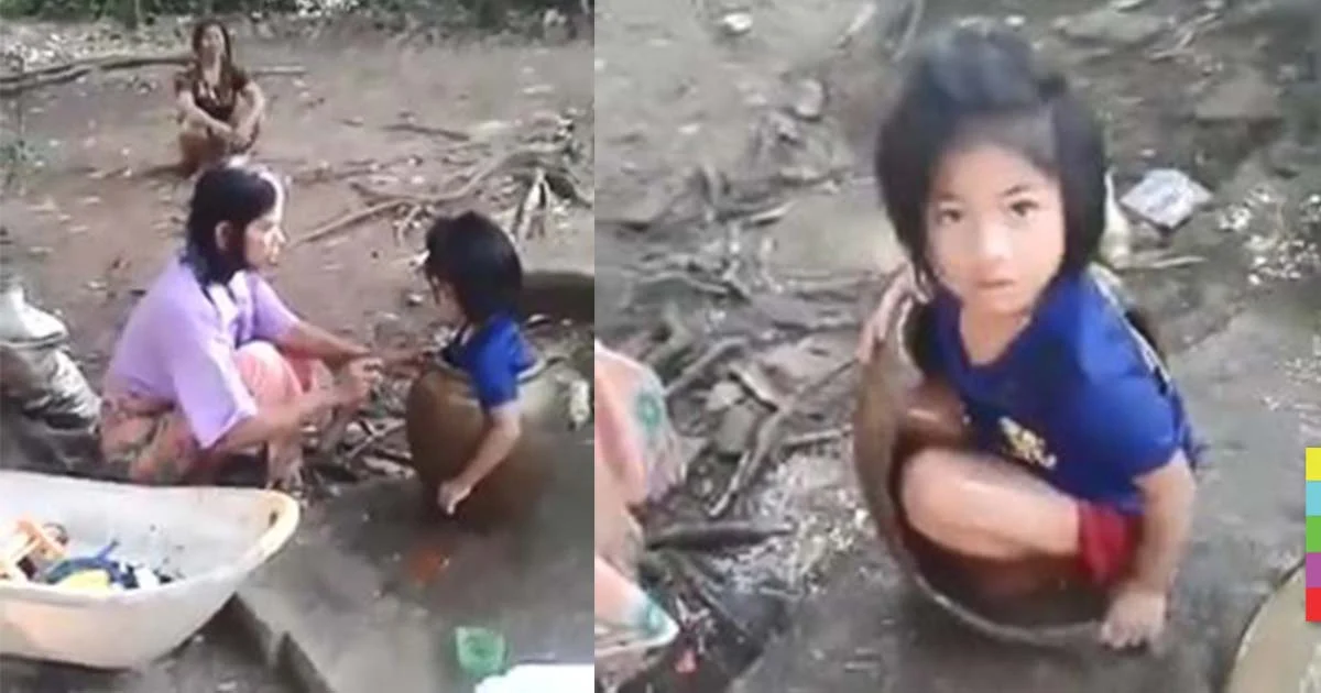 น่าเอ็นดู ! คลิปหนูน้อยเล่นซุกซนตัวติดโอ่งน้ำ แม่ต้องใช้ค้อนทุบทิ้ง