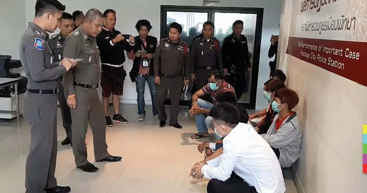 ตร.เมืองพัทยา ลุยจับต่างด้าวแย่งอาชีพคนไทย-หลบหนีเข้าเมือง