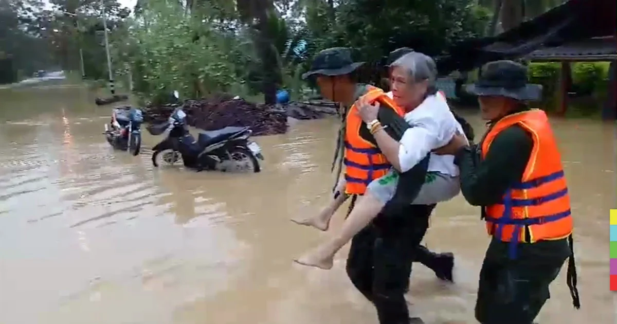 ประจวบฯ น้ำท่วมหนัก ! ขยายวงกว้าง อ่วม 3 อำเภอ  