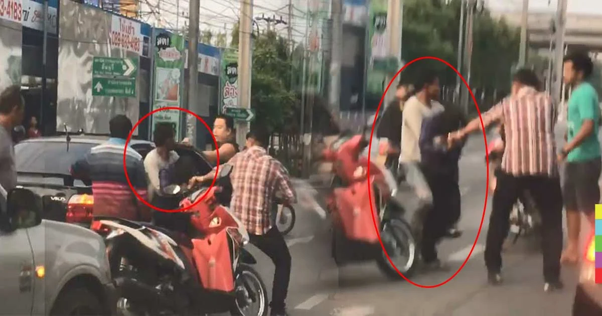 ผัวคลั่ง ! ใช้ค้อนทุบหัวเมียในรถจนเลือดอาบ ชาวบ้านเข้าช่วยชุลมุน