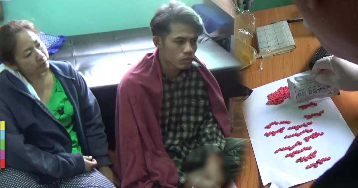 รวบคาบ้าน ! ผัวเมียชาวลำปาง ซุกยาบ้ามูลค่ากว่า 20 ล้าน