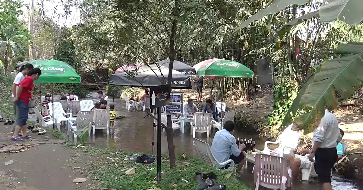 สั่งรื้อ ! ร้านอาหารกลางน้ำ รุกน้ำตกแม่สา จ.เชียงใหม่