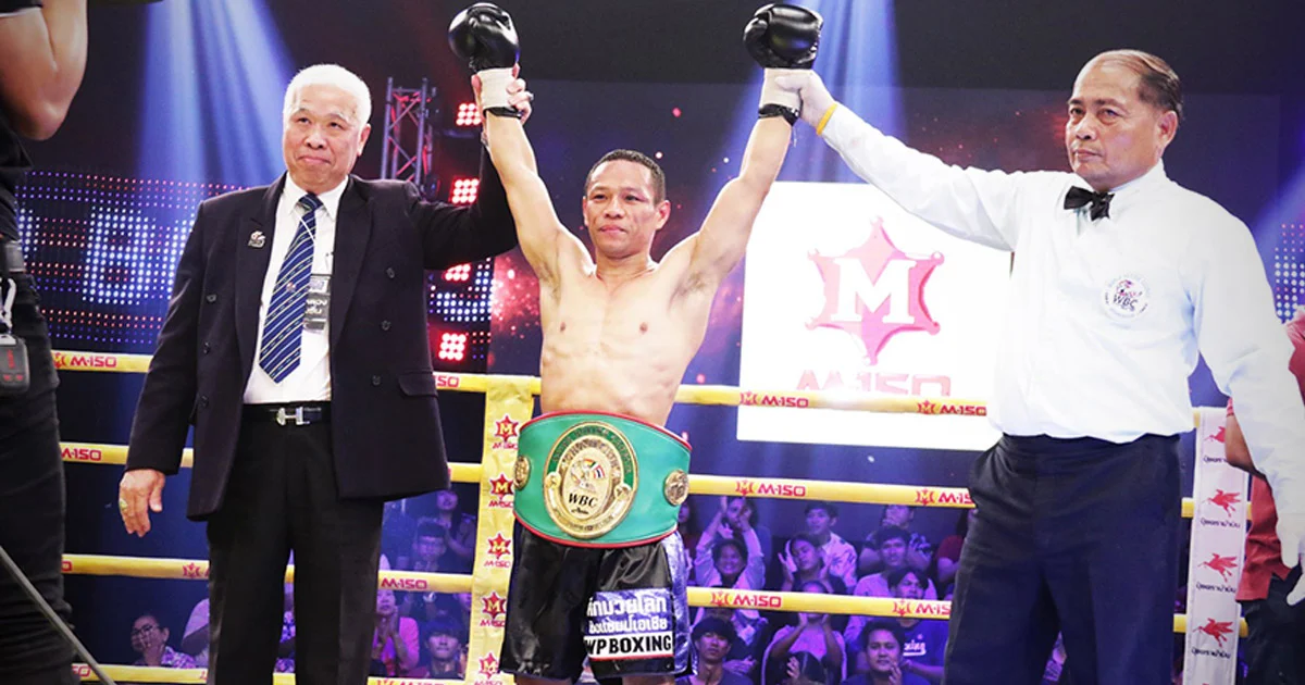 “คมพยัคฆ์” คว้าชัยคาดเข็มขัดแชมป์ WBC Asia ในศึก WP Boxing