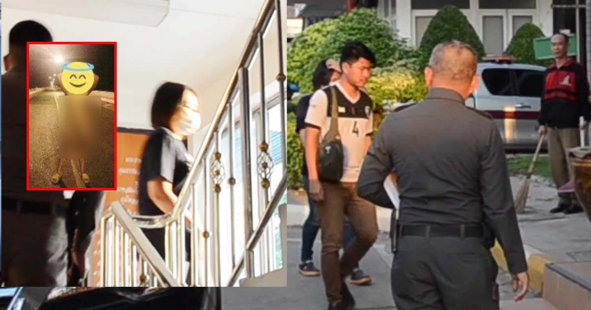 รวบสาวเปลือยกาย ให้เพื่อนหนุ่มถ่ายภาพบนสะพานเทพสุดา
