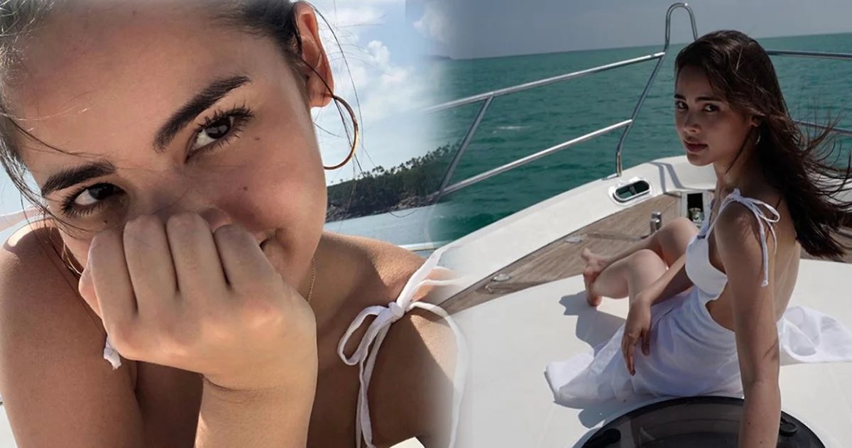 “ญาญ่า” อวดเซ็กซี่เบาๆ เที่ยวทะเลอันดามัน