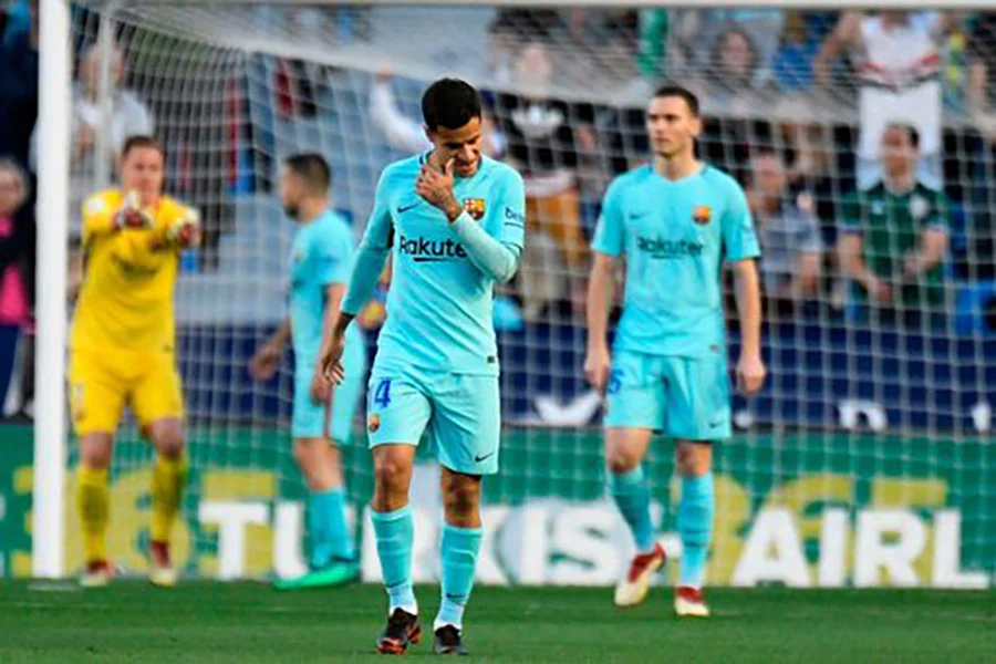 ดับฝันต่างดาว บาร์ซ่าบุกแพ้เลบานเต้ 5-4 ดับฝันแชมป์ไร้พ่าย