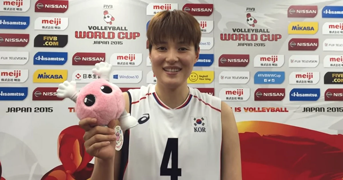 ‘คิม ฮี จิน’ ดาวตบลูกยางโสมขาว อาจไม่ได้ร่วมเอเชียนเกมส์