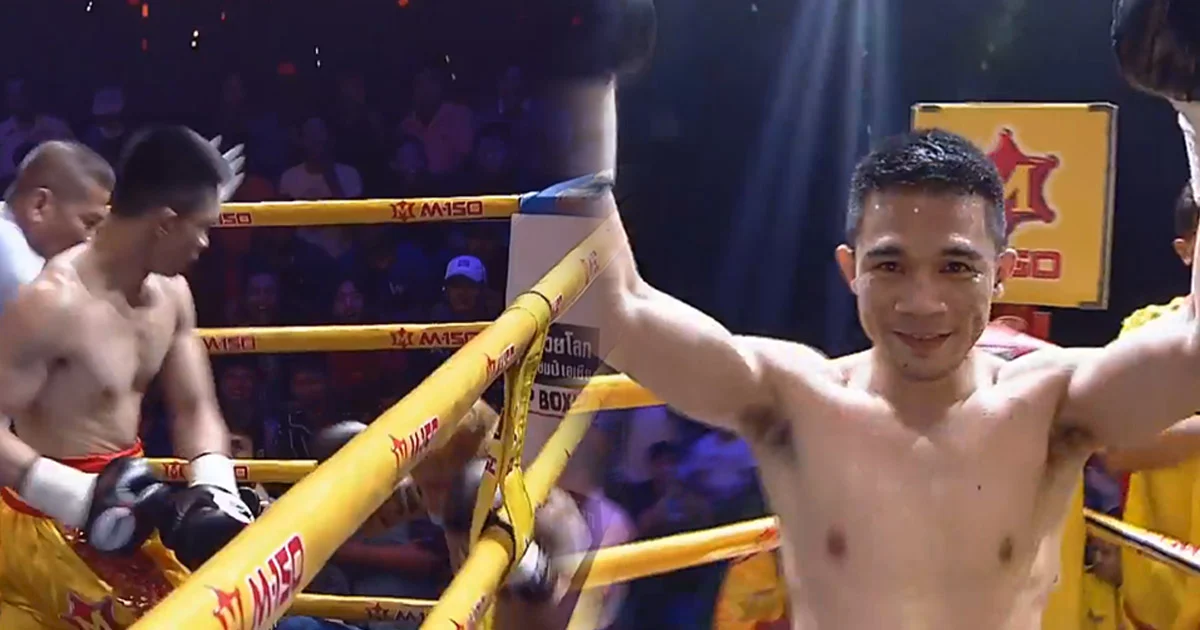 ‘เจ้าแหลม’ น็อก ‘ยัง กิล แบ’ ยกแรก นัดอุ่นเครื่องใน WP Boxing
