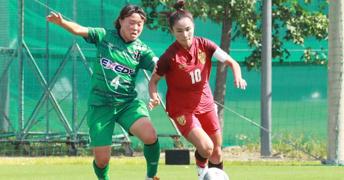 ชบาแก้วกลับไทยซ้อมหนักลุยเอเชียนเกมส์ แม้อุ่นเครื่องพ่าย 2 นัดที่ญี่ปุ่น
