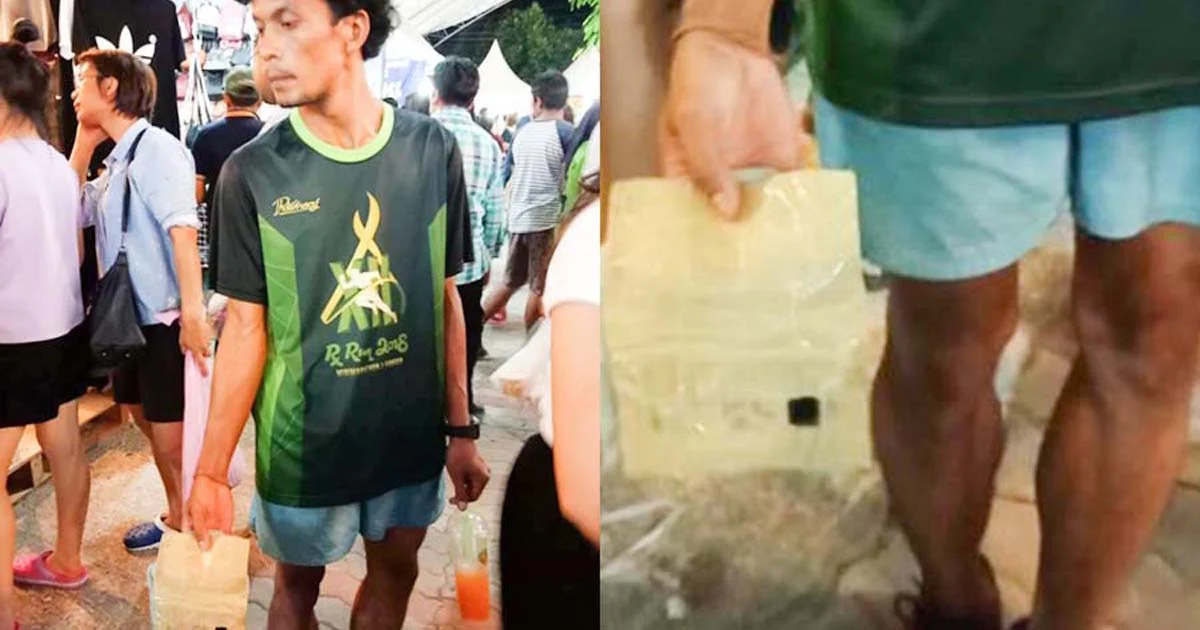 เตือนภัยหนุ่มซ่อนกล้องส่องใต้กระโปรง ในงานเกษตรภาคใต้