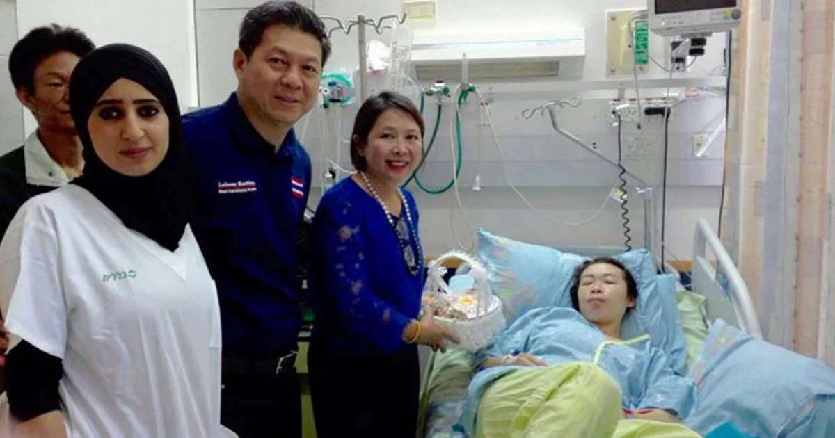ทูตไทยรุดเยี่ยมแรงงานไทยเจ็บ เหตุอิสราเอลถล่มฉนวนกาซา