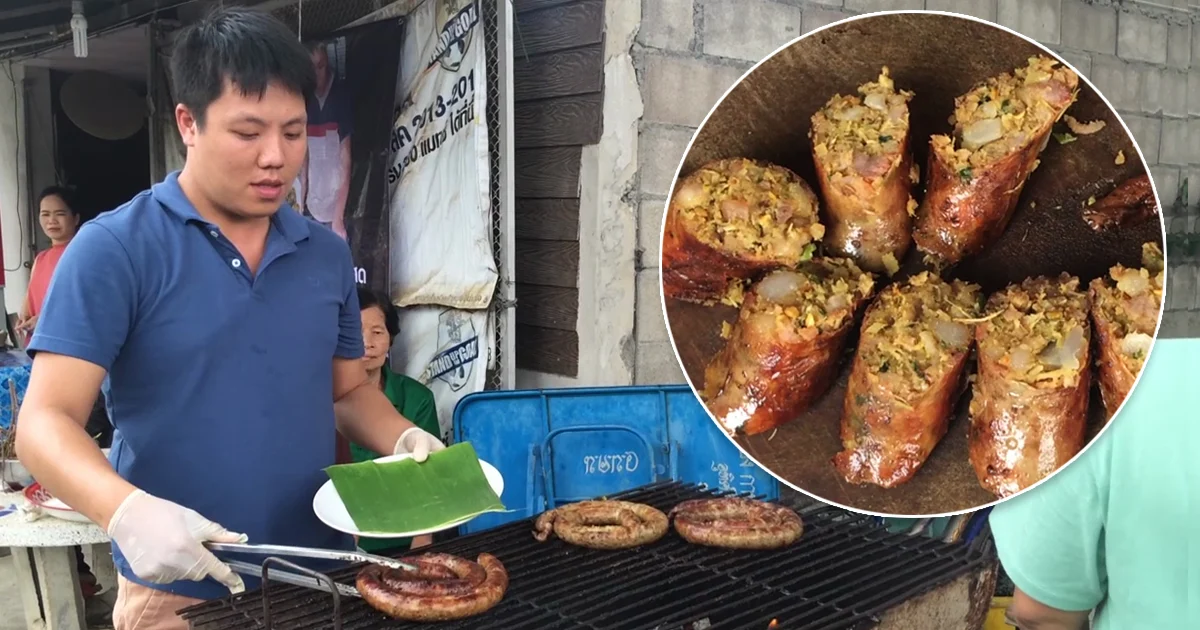 เมนูสร้างสรรค์! หนุ่มคิดสูตร ‘ไส้อั่วลำไย’ ขายดี ทั้งหน้าร้าน-ออนไลน์