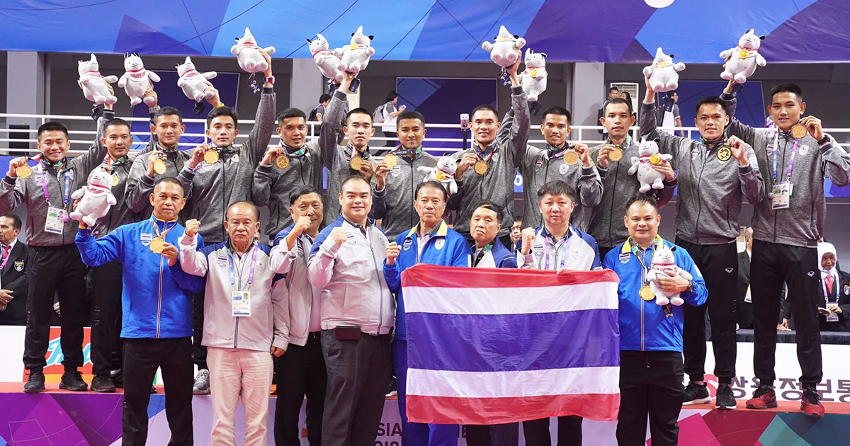 ไม่ให้ผิดหวัง เซปักตะกร้อทีมชาย-หญิง จัด 2 เหรียญทองให้ทีมชาติไทย