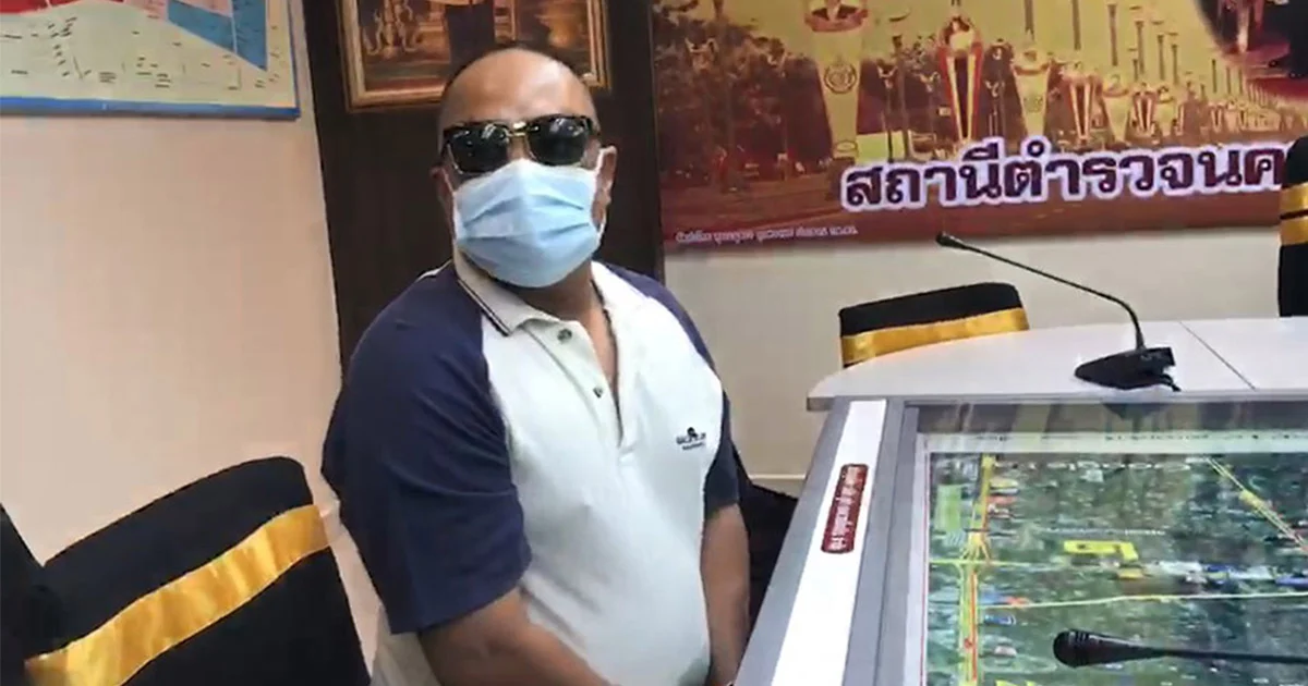มอบตัวแล้ว ! ด.ต.ยิง “ลูกจ้างร้านส่งหมูกระทะ” ดับ เหตุไม่พอใจ ท่อไอเสีย จยย.เสียงดัง