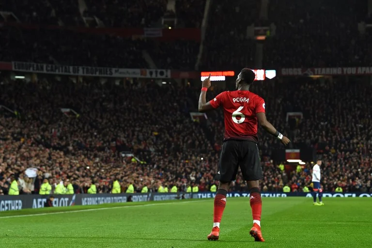ชนะรวดสามนัดติด! “ปีศาจแดง” 10 คน เปิดบ้านชนะ “บอร์นมัธ” 4-1 ป็อกบา 2 ประตู