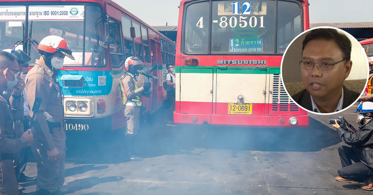นักวิชาการ ชี้ ตรวจไม่พบควันดำรถเมล์ ไม่ได้หมายความว่าไม่มีฝุ่นพิษ PM 2.5