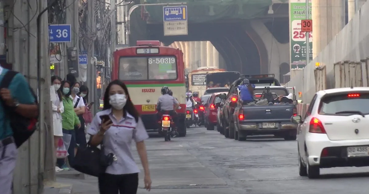 ศูนย์วิจัยกสิกรคาดกระทบเศรษฐกิจ 14,500 ล้าน หากปัญหาฝุ่นละอองยังยืดเยื้อ