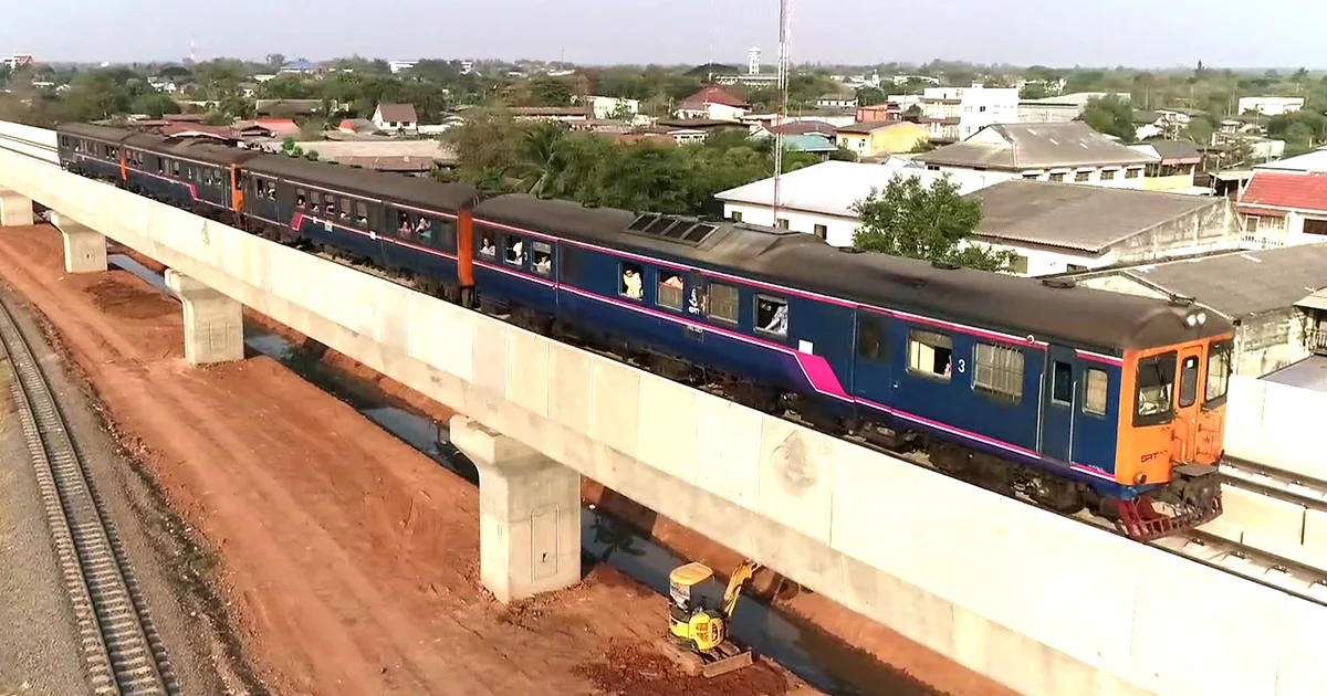 เปิดใช้แล้ว! สถานีรถไฟทางคู่บ้านไผ่ จ.ขอนแก่น