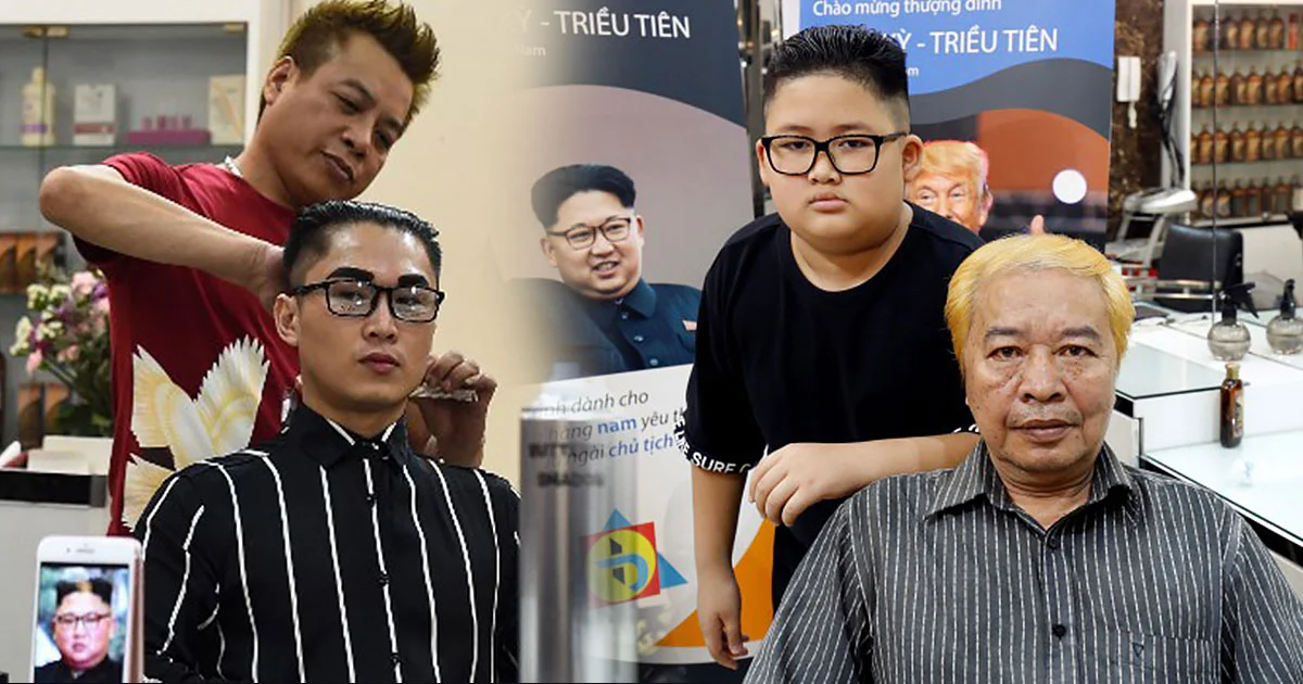 ไอเดียแจ๋ว ! เวียดนามตัดผมฟรีทรง “ทรัมป์-คิม” รับการเยือน 2 ผู้นำซัมมิท