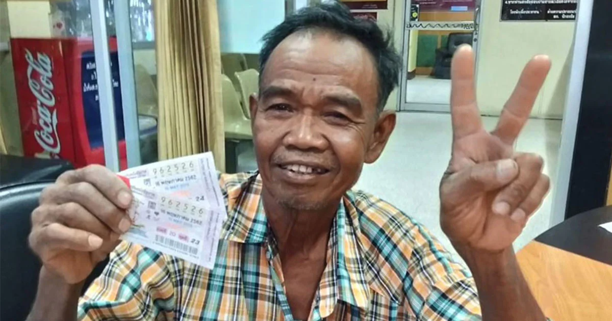 ลุงก่อสร้าง เผย เหลือเงิน 200 ซื้อลอตเตอรี่ ถูกรางวัลที่ 1 รวย 12 ล้าน
