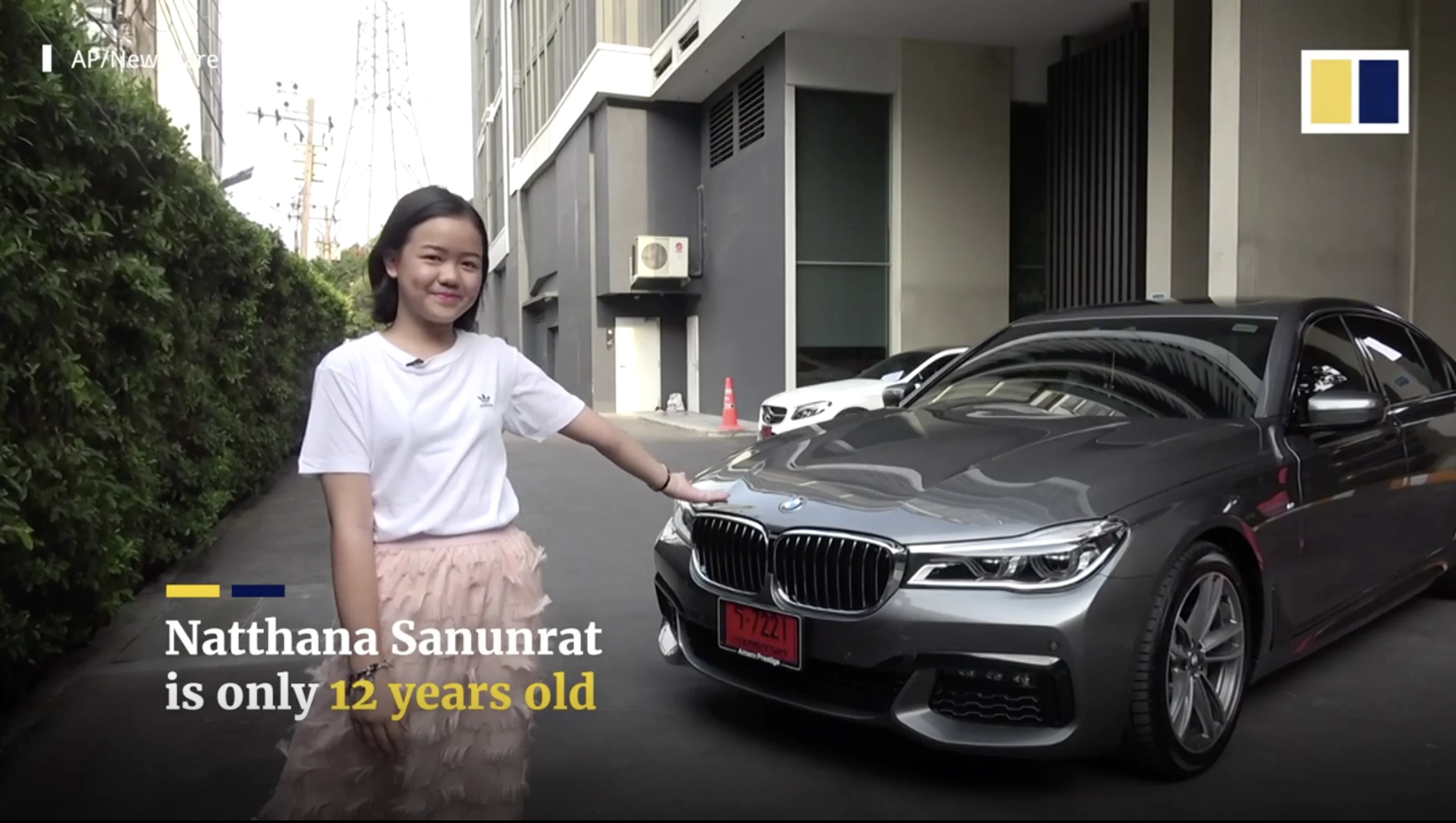 Social Icon | สื่อจีนนำเสนอเรื่อง “น้องแพรพาเพลิน” ซื้อ BMW หกล้านในวัย 12 ปี