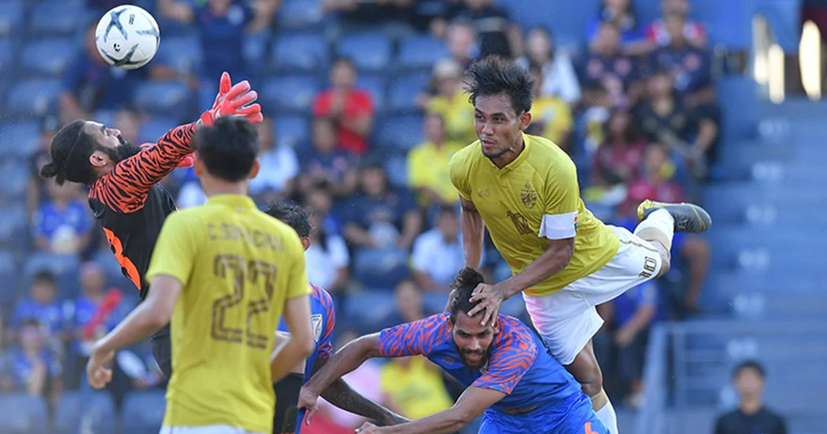 ฟุตบอลคิงส์คัพ อินเดียได้ที่ 3 ! เฉือนชนะไทย 1 ประตูต่อ 0
