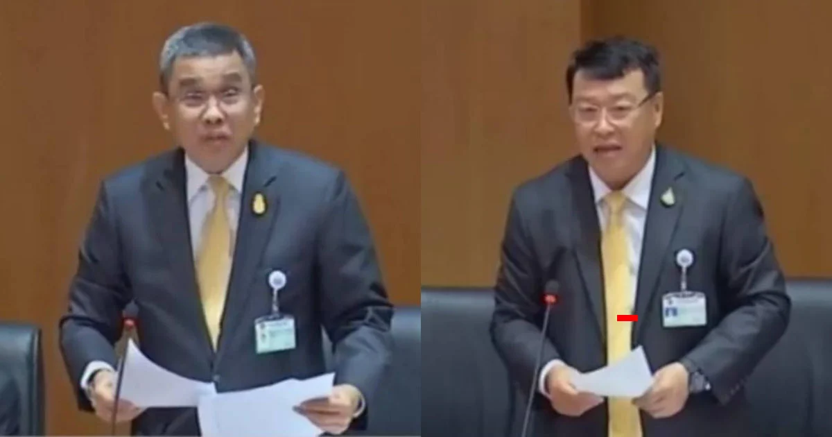 ประเดิมกระทู้สด  2 รัฐมนตรีช่วย กลาโหม-คมนาคม เข้าสภาชี้แจง