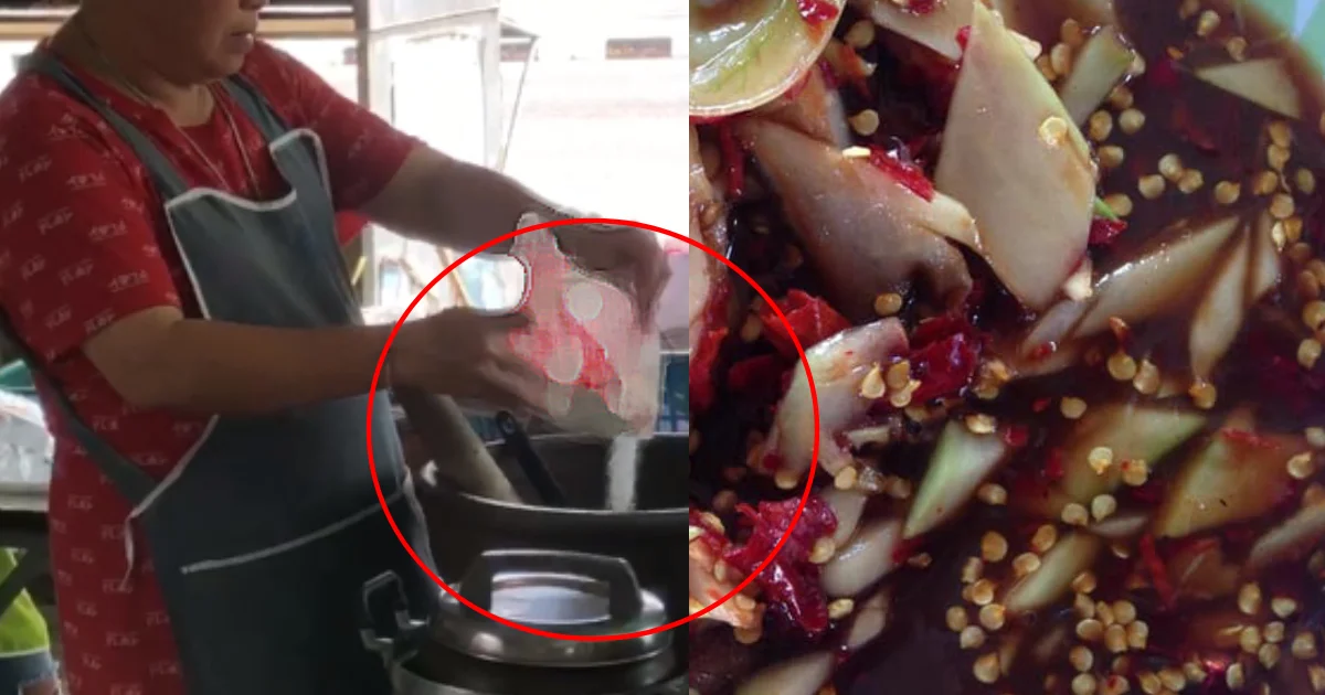 เปิดเคล็ดลับความอร่อย! ส้มตำเจ้าดังใส่ผงชูรสทีเกือบหมดห่อ