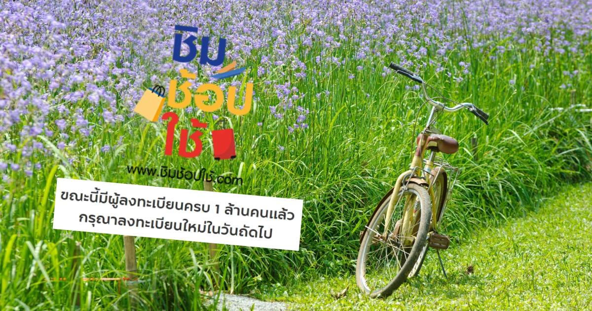 ชิมช้อปใช้วันที่ 2 ยอดลงทะเบียนครบ 1 ล้าน ตั้งแต่ช่วงเช้า