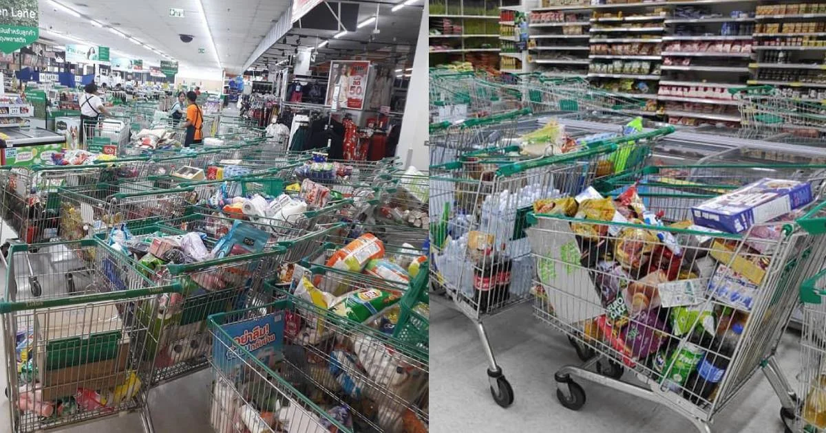 แชร์สนั่นทิ้งของในรถเข็น ระบบชิมช้อปใช้ล่ม-สิทธิ์ลงทะเบียนเหลืออีก 2 ล้าน