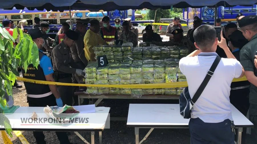เร่งขยายผลขบวนการซุกไอซ์ 1,500 กก. ในรถพ่วง ถูกจับคาด่านชายแดนแม่สอด
