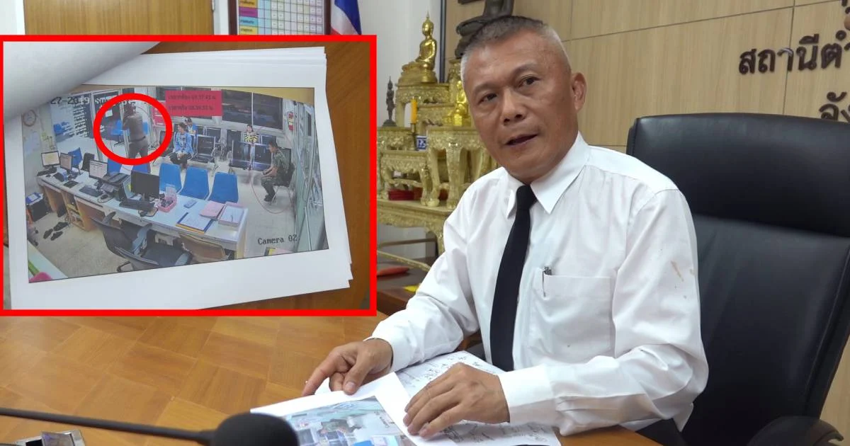 สภ.คลองหลวงแจงมี ตร. 24 ชั่วโมง อส.ที่ถ่ายคลิปบอกพูดเล่น “ไม่มีใครอยู่”