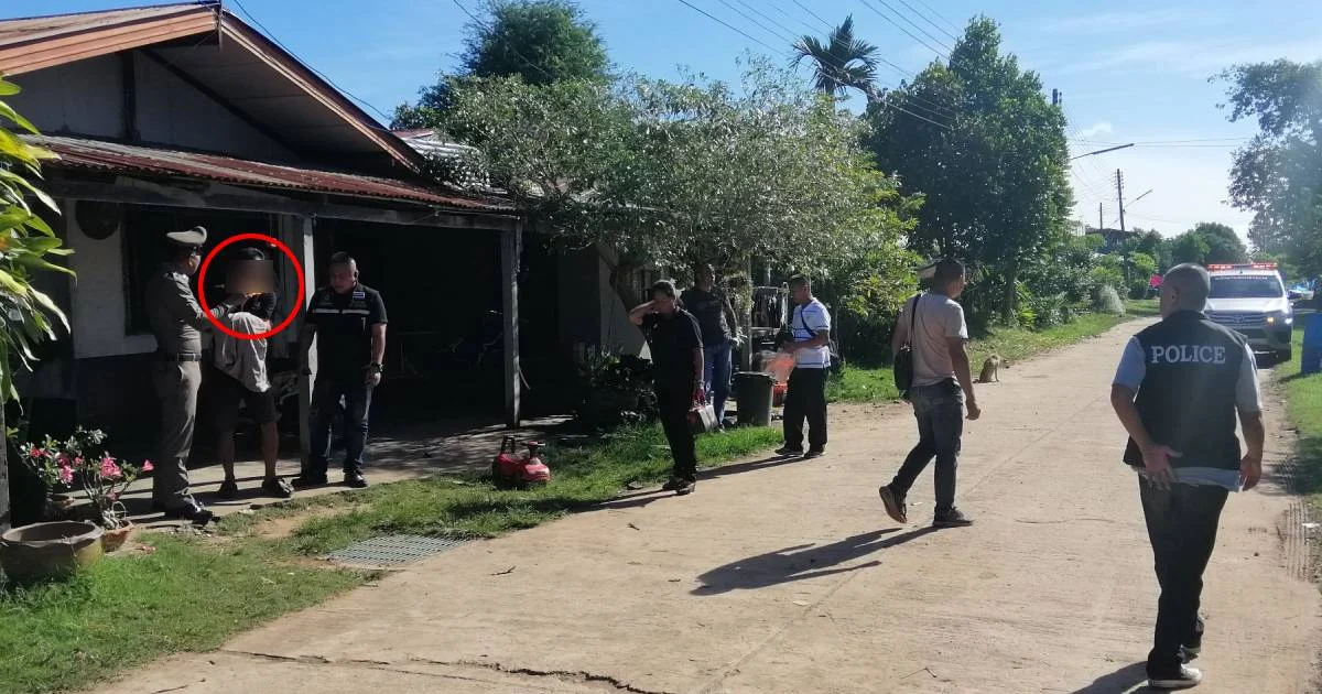 พ่อแม่ทะเลาะกัน ลูกชายวัย 17 ปี เข้าห้ามถูกปืนลั่นใส่ดับ พ่อหนีตำรวจตามจับได้แล้ว