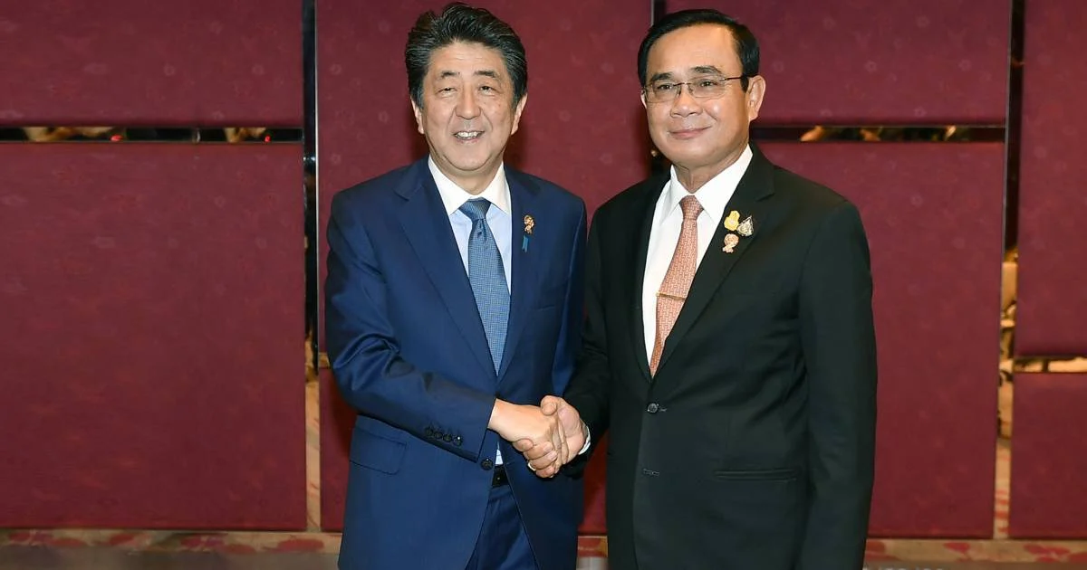 “อาเบะ” พร้อมร่วมมือไทย แก้ไขปัญหาท้าทายในภูมิภาค “บิ๊กตู่” หวังญี่ปุ่นร่วมพัฒนาเมืองอัจฉริยะ