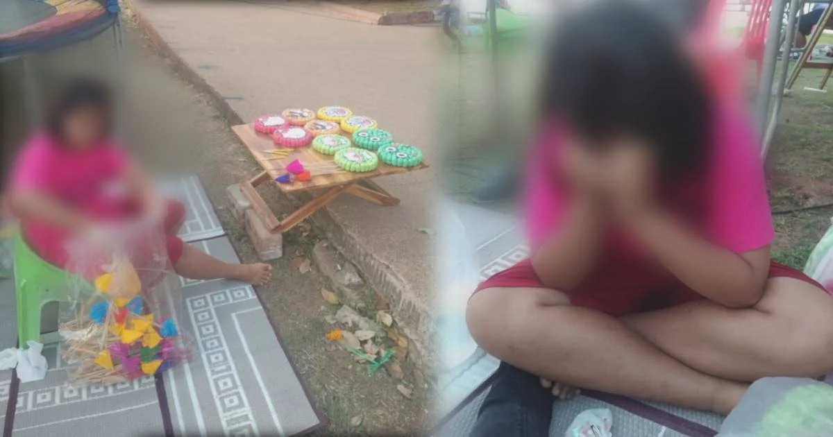 แม่โพสต์ ลูกสาววัย 10 ขวบ ถูก จนท. สั่งห้ามขายกระทงลายลิขสิทธิ์
