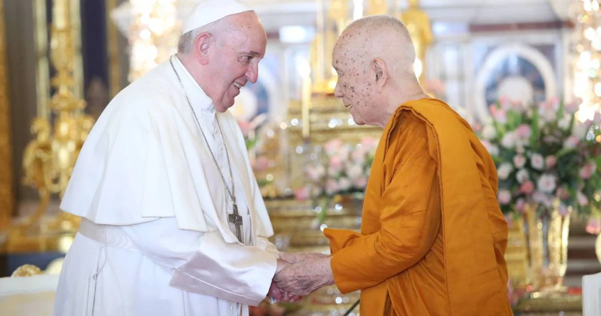 มิตรภาพ 2 ศาสนา “สมเด็จพระสันตะปาปาฟรังซิส” เข้าเฝ้า “สมเด็จพระสังฆราชฯ”