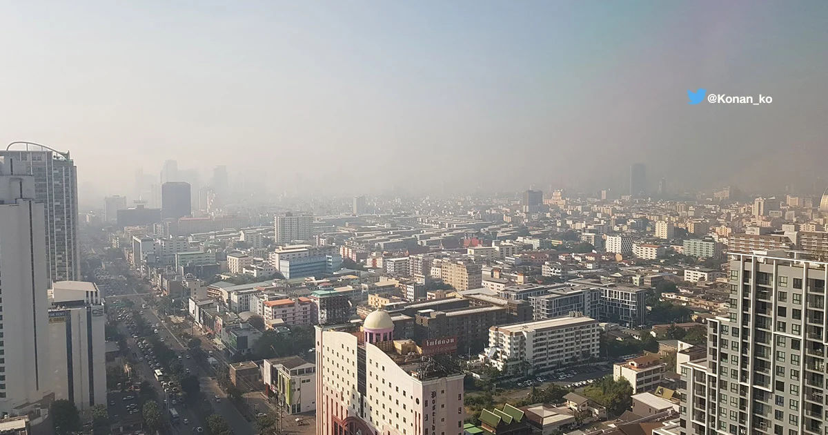 เขตบางคอแหลมค่าฝุ่นพิษพุ่ง เตือน ปชช.สวมหน้ากากอนามัย