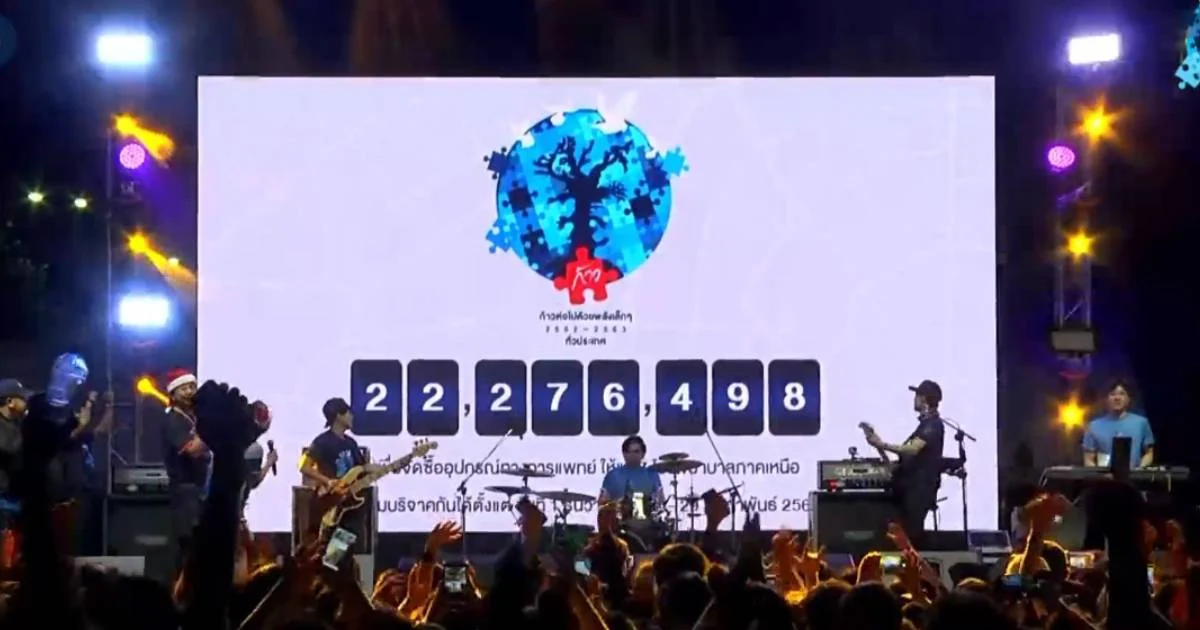 “ตูน” ยิ้มกว้างขอบคุณ ปิดฉากก้าวภาคเหนือได้กว่า 22 ล้าน ช่วย 7 รพ.