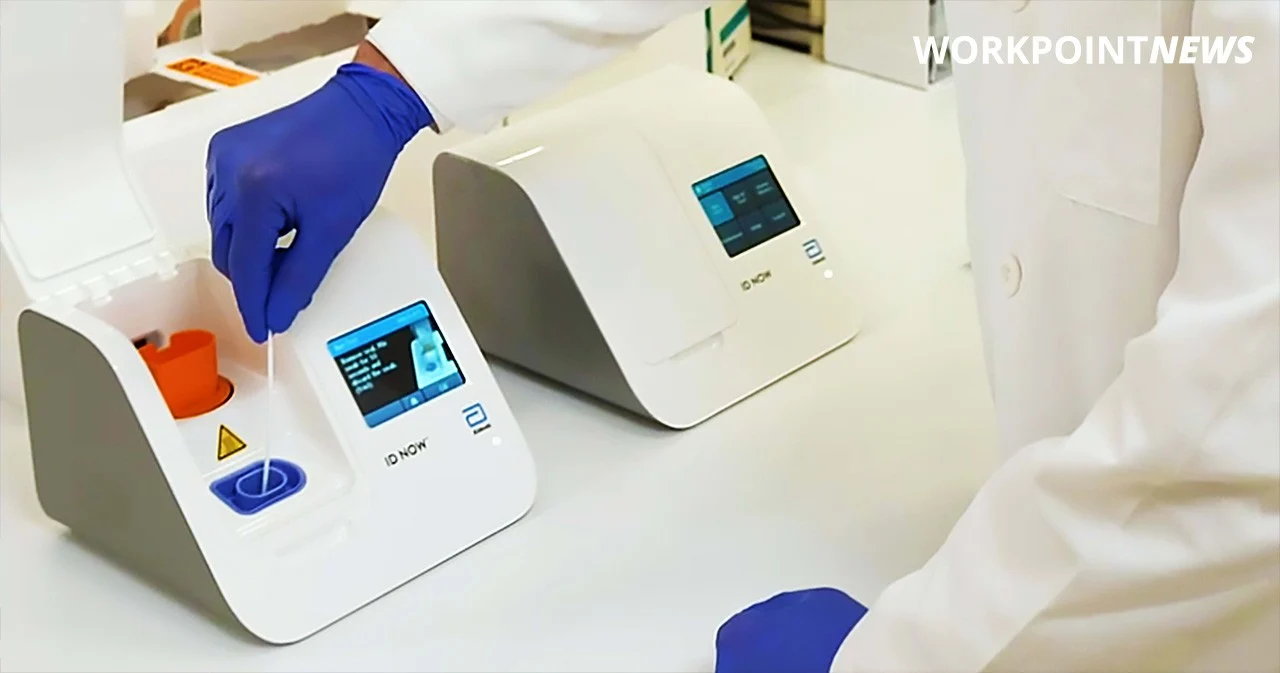 FDA สหรัฐฯ อนุมัติชุดตรวจโควิด-19 ทราบผลใน 15 นาที