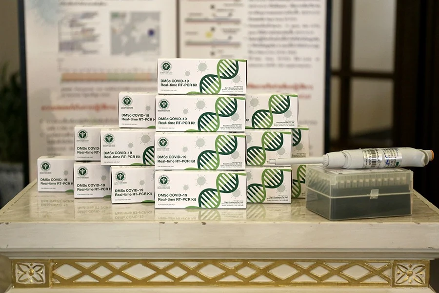 นพ.โอภาส ย้ำน้ำยาตรวจเชื้อโควิด-19 เพียงพอ เร่งผลิตชุดทดสอบ RT-PCR KIT