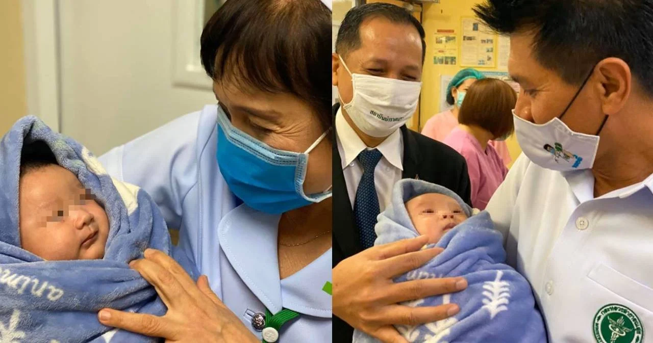 “น้องภาคิน” วัย 1 เดือน ผู้ป่วยโควิด-19 อายุน้อยที่สุดในไทย หายป่วย-กลับบ้านวันนี้