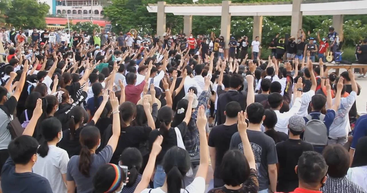 อยุธยา-ปัตตานี-ปทุมธานี ชุมนุมเรียกร้อง หยุดคุกคาม แก้ รธน. เลือกตั้งใหม่