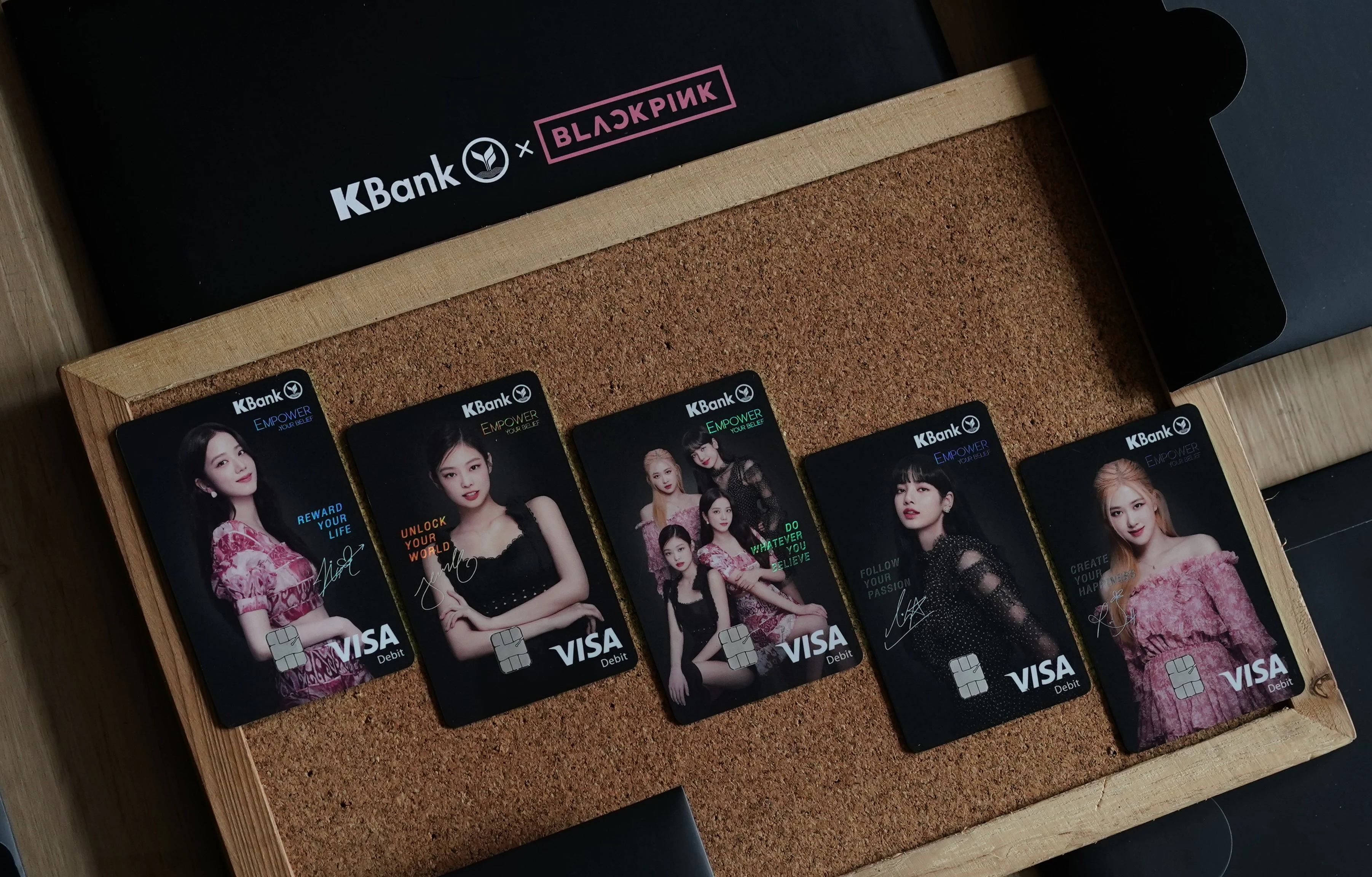 เคแบงก์ เปิดตัวบัตรเดบิต KBank x BLACKPINK เจาะกลุ่มนิวเจน